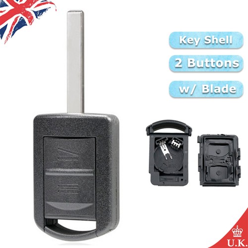Button remote key fob shell - key,