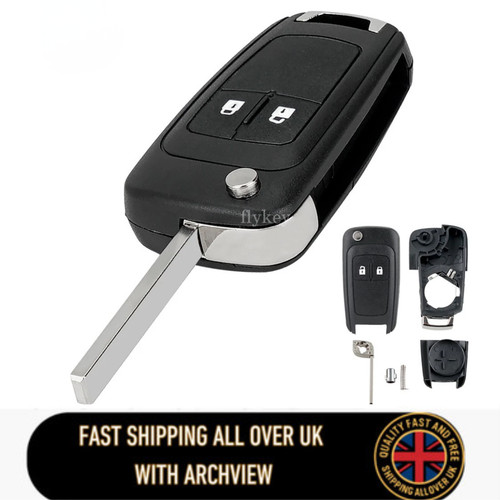 Button flip key case shell - 2,