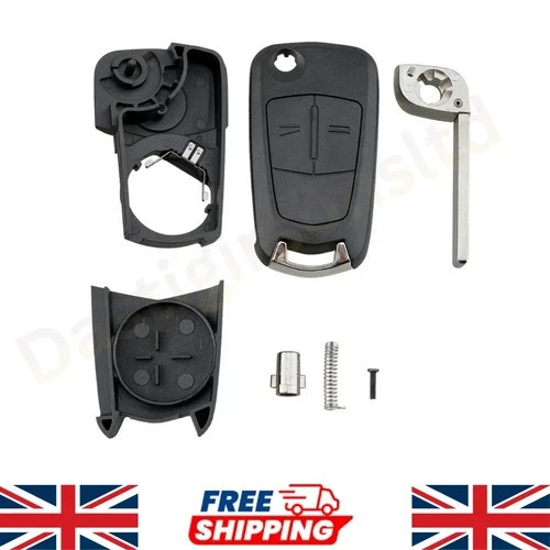 Button remote key - fob, case